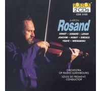 Aaron Rosand Plays Joachim, Hubay, Enesco, Ernst, Godard, Lehar, Ysaye, & Wieniawski by Rosand, Aaron (1994-08-22)