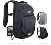 AARON Sac à dos de vélo et de ski - Petit sac à dos de 8 l - Sac à dos VTT étanche avec housse de pluie - Petit sac à dos de randonnée pour homme et femme, Noir , 25 L