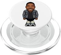 Aaron Spears Drummer Kawaii Chibi Design PopSockets PopGrip pour MagSafe