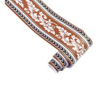 Aartner 10 m x 12 cm de frise murale autocollante, bordure de papier peint en PVC imperméable autocollant, frise murale autocollante pour carrelage adhésif décoratif pour placard de cuisine, frise