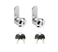 Aartner Serrure de boîte aux lettres - 16/20/25/30 mm - Serrure de boîte aux lettres - Avec clé - En alliage de zinc - Pour boîte aux lettres - Casier et caisse à monnaie (2, 30 mm)