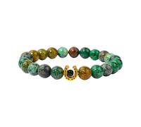 aaSccex Bracelet à perles anti-anxiété - Bracelets à breloques pour femme - Bracelets assortis pour couples - Perles rondes - Bijoux rétro - Cadeaux de fête des mères, taille unique, Métal, Pas de