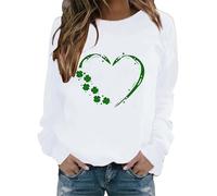 aaSccex Sweat-shirt pour femme - Pull pour femme - Veste de sport pour femme - Hauts décontractés pour femme - Pull en coton, blanc, XL