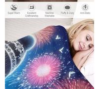 AASWDDS Animal Pingouin Polaire Couverture en Flanelle Flannel, Couvertures Confortable Douce pour Lit, Sofa Et Canapé-Lit 130×180cm