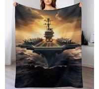 AASWDFR Porte-Avions Douce Couverture Flannel Polaire Également Parfaite comme Couvertures De Séjour, De Canapé 150×200cm