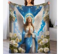 AASWSWW déesse de la Paix Couverture Polaire en Flanelle Flannel, Couvertures Lit en Peut Être Utilisée comme Draps De Lit, Housse De Canapé （100×130cm）