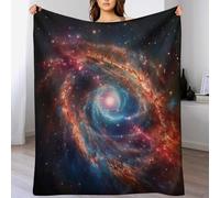 AASWSWW étoilery Sky Couverture Duveteuse Douce Légère Couvertures en Peluche Souple pour Lit Sofa Canapé-lit （130×180cm）