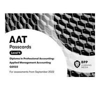 AAT Applied Management Accounting by BPP Learning Media BPP Learning Media (Auteur)