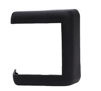 Aatraay Couvercle de Charnière de Porte Arrière de Voiture, ABS Robuste de Remplacement Durable avec Conception Lisse, pour JK JKU 2007 2018 (Inférieur 55397089AB)