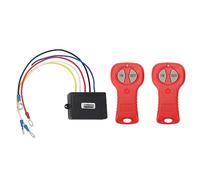 Aatraay Kit de Télécommande de Treuil sans Fil, 12 V 24 V, Réponse Rapide Efficace, Haute sécurité avec 2 Télécommandes et 1 Récepteur, pour Camion, VTT, SUV, Véhicules Tout-Terrain