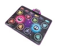 Aatraay Tapis de Danse électronique, Tapis de Jeu Interactif avec Musique Intégrée pour Enfants, de Danse pour 2 Joueurs avec Musique Animée pour Un Usage Domestique