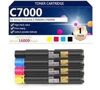 aauot C7000 Cartouches de Toner Compatibles pour Xerox VersaLink C7000DN C7000N Imprimantes, Grande Capacité 16000 Pages, Claires et Durables,1 Set