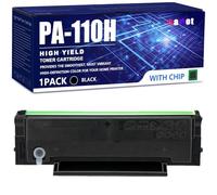 aauot Cartouche de Toner à Haut rendement PA110H PA-110H pour imprimante Pantum P1000 P1050 P2000 P2010 P2050 M5000 M50005 M6000 M6005N,Black-1 Pack