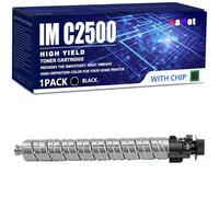 aauot IM C2500H 842311 842314 842313 842312 Cartouche de Toner Haute Capacité de Remplacement pour Ricoh IM C2500 IMC2000 Imprimante, avec Puce Neuve,Black-1 Pack