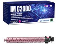 aauot IM C2500H 842311 842314 842313 842312 Cartouche de Toner Haute Capacité de Remplacement pour Ricoh IM C2500 IMC2000 Imprimante, avec Puce Neuve, Magenta-1 Pack