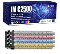 aauot IM C2500H Cartouche de Toner Compatible 842311 842314 842313 842312 pour Ricoh IM C2500 IMC2000 Imprimantes, Haute Capacité 16500 Pages, Impression Nette,4 Color-1 Pack