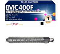 aauot IMC400F Cartouche de Toner de Remplacement pour Ricoh IM C300F IM C400F IM C400SRF IM C401F IM C401SRF Impression, Nette et Précise, 17500 Pages,Black-1 Pack