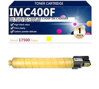 aauot IMC400F Cartouche de Toner de Remplacement pour Ricoh IM C300F IM C400F IM C400SRF IM C401F IM C401SRF Impression, Nette et Précise, 17500 Pages,Yellow-1 Pack
