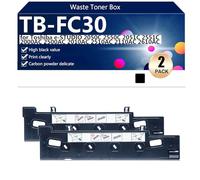 aauot TB-FC30 Bac de Récupération de Toner Compatible pour Toshiba e-Studio 2050C 2550C 2051C 2551C 2000AC 2500AC 2010AC 2510AC 2110AC 2610AC Imprimantes, Impression Nette,2*Black