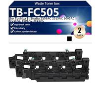 aauot TB-FC505 Bac de Récupération de Toner Usagé de Remplacement TB-FC505 pour Toshiba E- Studio 2505AC 2515AC 3005AC 3015AC 3505AC 3515AC Imprimantes,2*Black