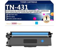 aauot TN-431 Cartouches de Toner Haute Capacité Compatibles pour Brother HL-L8260CDW HL-L8260CDN MFC-L8690CDW DCP-L8410CDW HL-L8360CDW MFC-L8900CDW Imprimantes,Cyan