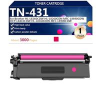aauot TN-431 Cartouches de Toner Haute Capacité Compatibles pour Brother HL-L8260CDW HL-L8260CDN MFC-L8690CDW DCP-L8410CDW HL-L8360CDW MFC-L8900CDW Imprimantes,Magenta