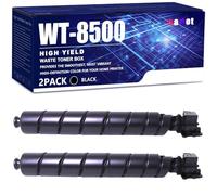 aauot WT-8500 Bac de Récupération de Toner, Remplacement pour Kyocera TASKalfa 2552ci 2554ci 3252ci 3552ci 3553ci 3554ci 4002i 4052ci 4053ci 5002i Imprimante,Black-2 Pack