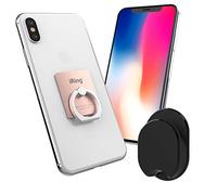 aauxx- iring Premium Voiture - Support (téléphones Mobiles/Smartphone, Main, Voiture, Support Passif, Or Rosé, Polycarbonate, Zinc, - Adhesive Pad)