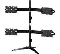 Aavara Pied ExperTorque pour 4 écrans LCD aluminium/acier 24"-32" - support bureau G