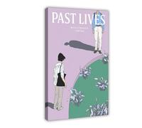 AAVEDA Poster sur toile Movie Past Lives 9 - Décoration de chambre à coucher - Paysage sportif - Décoration de bureau, de chambre - Cadeau - 30 x 45 cm