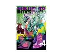 AAVEDA Sakamoto Days 4 Poster sur toile pour décoration murale de salon, chambre à coucher, sans cadre, 30 x 45 cm