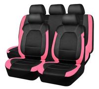 AAWEI Housse Siège Auto Complet pour Chevrolet Trax (Gen I Gen II 2013-2025 2026),Appuie-Tête Intégré De Protection,Couverture Avant Et Arrière Matelassée,Protecteur Complet De Siège,Pink