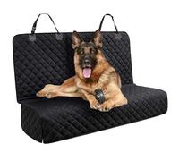 AAWEI Housse Siège Chien pour Fiat Panda (141 169 319 1980-2025 2026),Protection Arrière Imperméable avec Rabats Latéraux, Hamac Chien Tissu Oxford 600d, Accès Accoudoir Fermeture Éclair,A