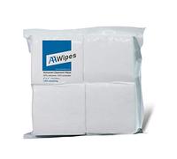 AAwipes Lingettes non pelucheuses pour salle blanche 4 x 4 (1200 pièces, mélange de cellulose/polyester, grade A, 68 g/m²), 10,2 x 10,2 cm pour laboratoire, électronique, pharmaceutique, impression et