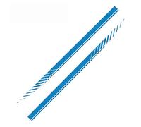 AAXgy Paire De Bandes Latérales Sportives pour Voiture pour Renault Koleos 2016-2023 2024 2025, Autocollant Voiture Jupes Latérales, Autocollant de Voiture, Application Facile,D-Blue