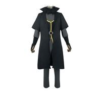 Aayahakawa That Time I Got Reincarnated As A Slime Costume de cosplay Rimuru Tempest Tensei Shitara Suraimu Datta Ken Costume d'Halloween Fête Anime Exposition (noir, 2XL)