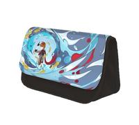 Aayahakawa ZhongLi Nolle Trousse à crayons Barbara Trousse à crayons Nilou Grande capacité Trousse à crayons Enfants Filles Garçons Papeterie Boîte Cadeau Sac, Type 4, 22 * 7.5 * 13CM, anime