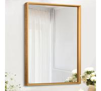 AAZZKANG Miroir de salle de bain rectangulaire en métal avec cadre pour chambre à coucher, salon - 50 x 40 cm