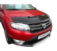 AB-00058 Bonnet Bra Compatible avec Renault Dacia Logan Sandero de 2012 Bra DE Capot - Protege Capot Tuning Bonnet Bra
