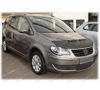 AB-00573 Bonnet Bra Compatible avec VW Volkswagen Touran 2007-2009 Bra DE Capot - Protege Capot Tuning Bonnet Bra