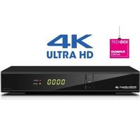 Récepteur AB Cryptobox 800 UHD / AB CR800UHD 4K - UHD Combinaison d'un récepteur satellite numérique et d'un lecteur multimédia