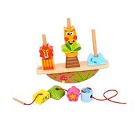 Ab Gee Abgee 921 Ty278a Ea Équilibre En Bois Motif Animaux Rouge
