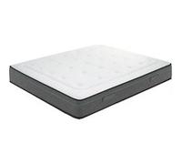AB Matelas - Ensemble Dream mousse accueil mémoire - 140x190cm avec 2 Oreiller visco 60x60 et Sommier kit gris G