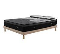 AB Matelas - Ensemble Matelas All Black 140x190 avec 2 Oreillers 70x40 mémoire 28 cm Sommier kit