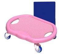 AB Roller Board - Entraînement De Base À 4 Roues Avec Tapis De Genoux | Équipement D'exercice Abdominal Silencieux Pour La Salle De Sport À La Maison - Entraînement Professionnel Pour La For