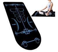 Ab Roller Mat Training - Coussin D'exercice Pour Roue Abdominale, De Protection Antidérapante Du Genou | Solution De Concept De Structure De Rembourrage De Sol De Fitness Insonorisée, Coussin