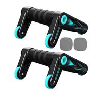 Ab Roller - Rodillo Plegable De ABS Para Entrenamiento De Hombres Y Mujeres,Entrenador De Equipo De Ejercicio Ligero Para Fortalecimiento Del Core,Para Hombre Mujer Gimnasio Hogar Interior Exterior