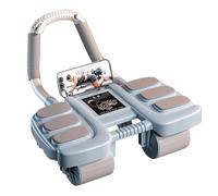 AB Roller Roue à 4 roues AB, roue abdominale à 4 roues, rouleau ABS à automatique, rouleau d'exercice abdominal pour entraînement de base