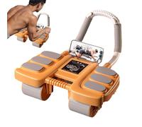Ab Roller - Roue Abdominale à 4 Roues | Rouleau d'exercice d'intérieur | Entraînement Abdominal