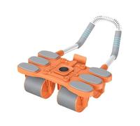 Ab Roller Wheel, Four-Wheel Auto-Rebound Fitness Roller, Anti-Slip Grip Strength Training Equipment for Sports Enthusiasts, Teens, Athletes, Women, Men, or Adult Home and Gym Workouts
